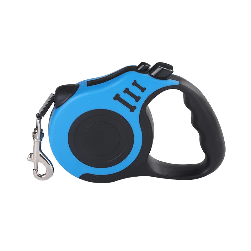 Retractable 3M/5M Dog Leash - Durable Nylon Lead for Small, Medium, and Large Dogs & Cats - Perfect for Yorkshire and Other Breeds