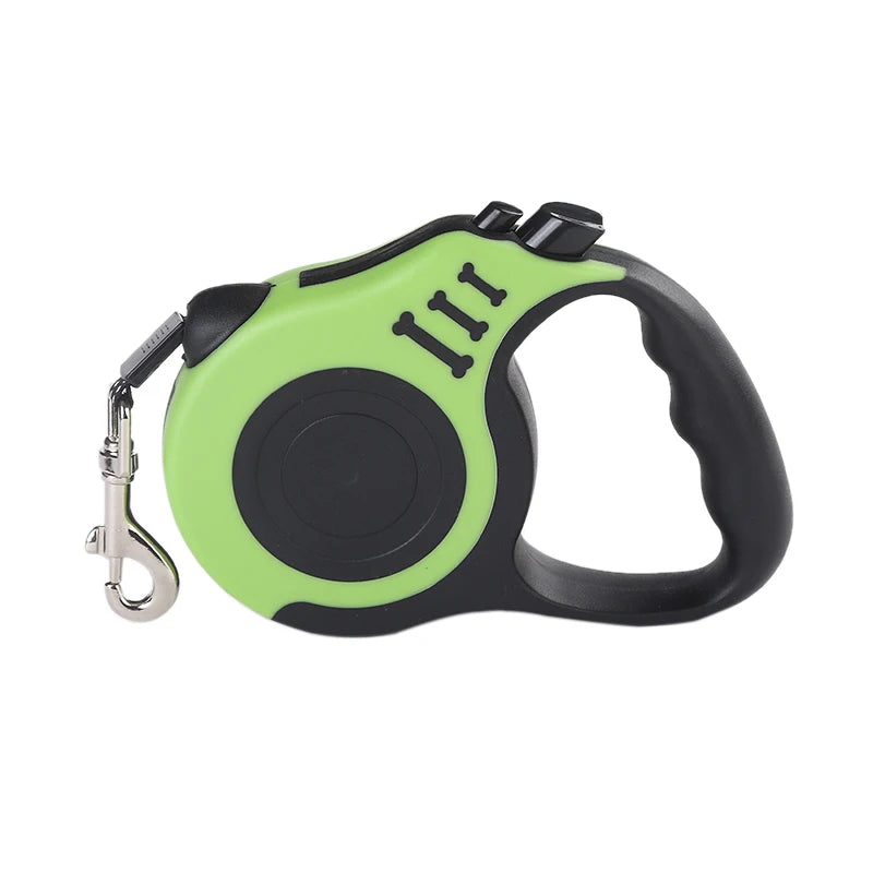 Retractable 3M/5M Dog Leash - Durable Nylon Lead for Small, Medium, and Large Dogs & Cats - Perfect for Yorkshire and Other Breeds