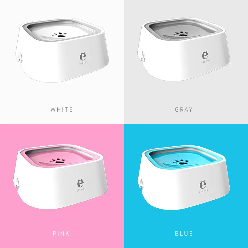 Non-Spill Dog and Cat Water Bowl - Floating Design for Mess-Free Hydration