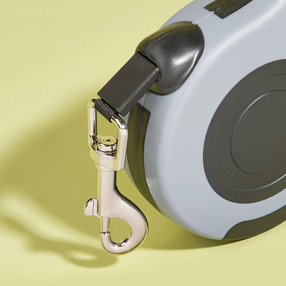Retractable 3M/5M Dog Leash - Durable Nylon Lead for Small, Medium, and Large Dogs & Cats - Perfect for Yorkshire and Other Breeds