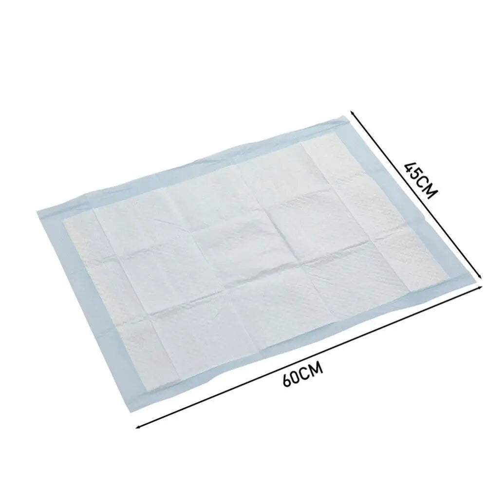50X Large Puppy Training Trainer Train Pads Toilet Pee Wee Poo Dog Pet Cat Mats